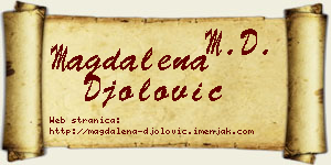 Magdalena Đolović vizit kartica